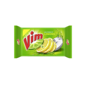 Vim Lemon Dishwash Bar 125 grams