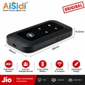 JIO 4G+ Wifi Airport pocket Router Hotspot Router MF680s with Battery