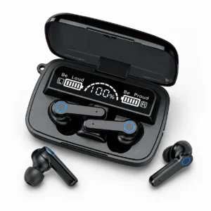 Music world BD M19 Earbuds TWS Earphone Intelligente Touch Control Wireless Bluetooth 5.1 Headphones Waterproof LED Display With Microphone