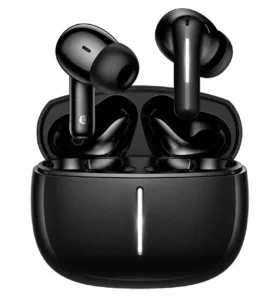Hoco EQ34 Plus ANC+ENC TWS Wireless Earbuds Bluetooth 5.4 with App Support, Active Noise Cancellation, ENC Mic, HiFi Bass Sound, Touch Control & 28 Hours Battery Backup